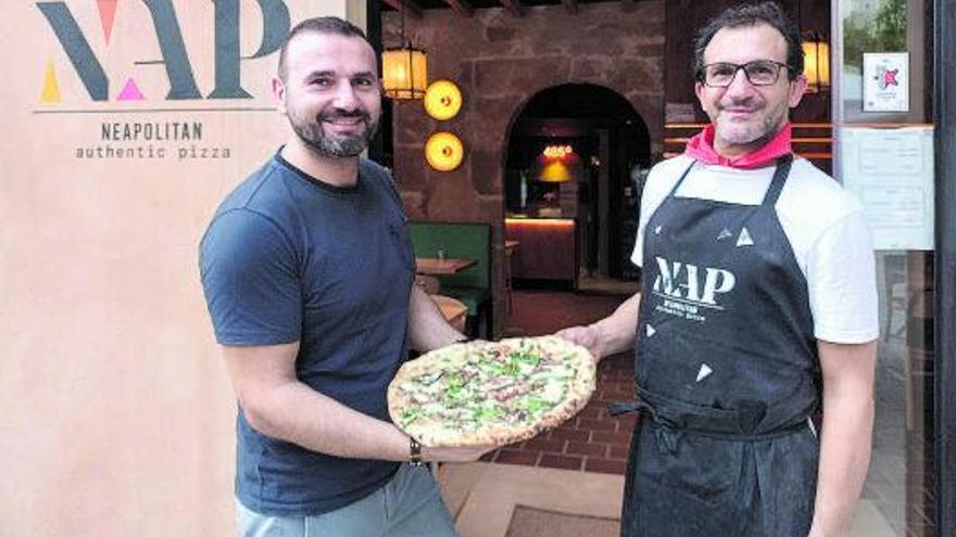 La pizza napolitana, en Palma |