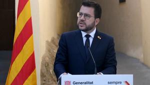 Aragonès avisa a Sánchez que la resolució del conflicte català «només pot passar per un referèndum»