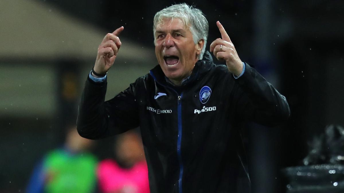 Gian Piero Gasperini, técnico del Atalanta.