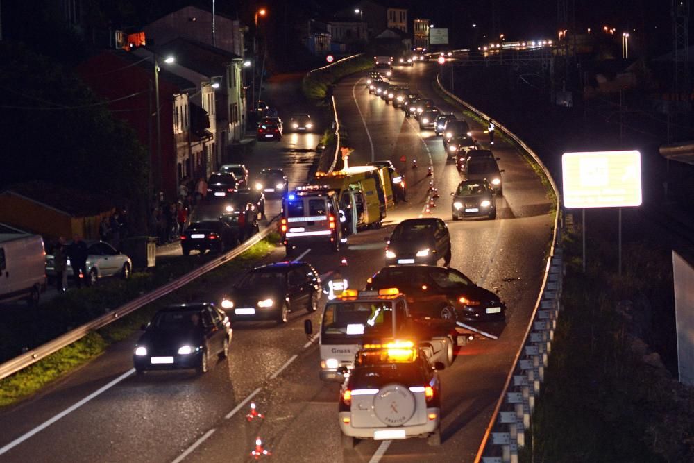 Accidente en el Corredor del Nalón