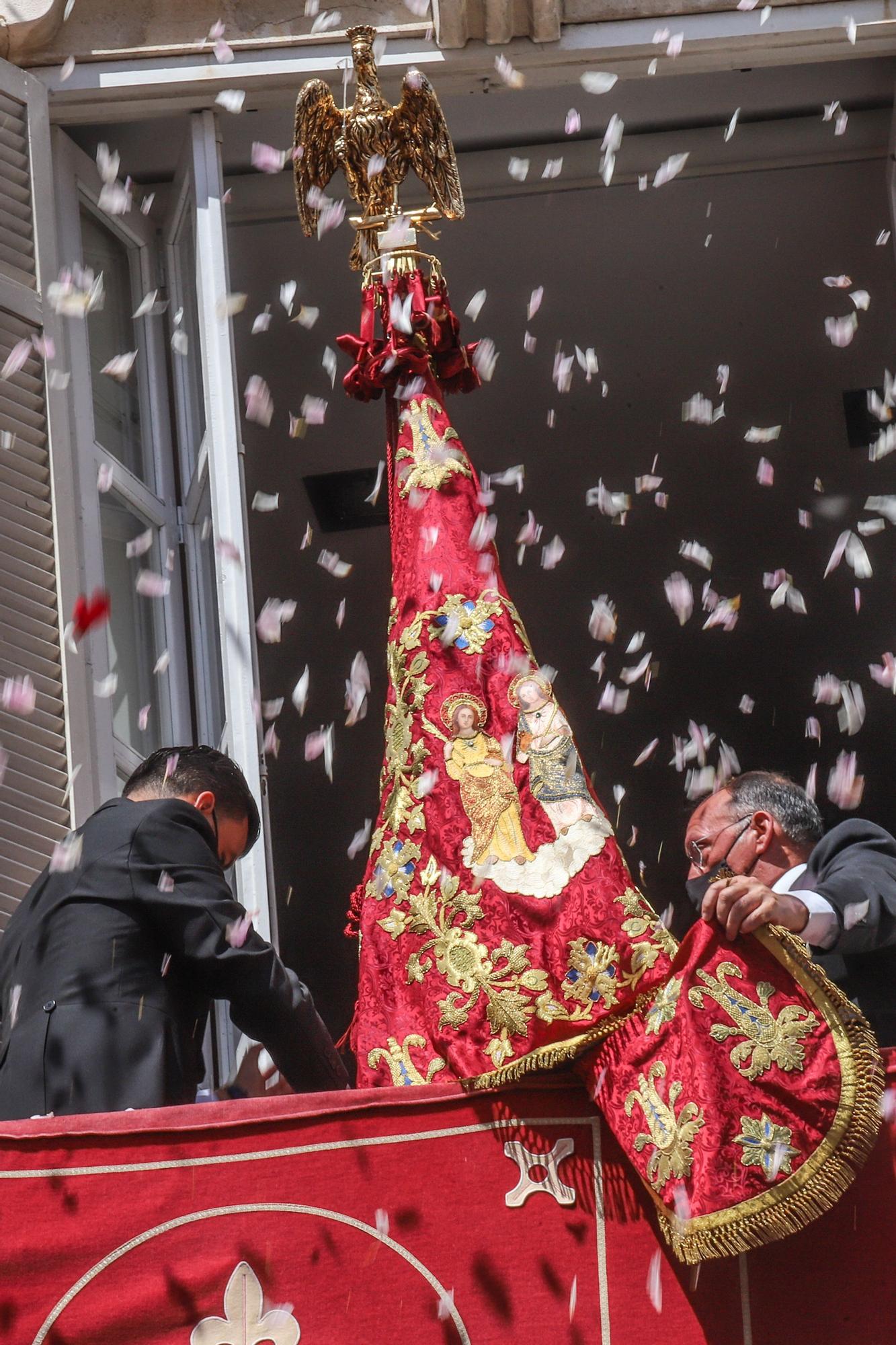 779 Aniversario de La Reconquista de Orihuela con la celebración institucional e histórica sin público por el covid