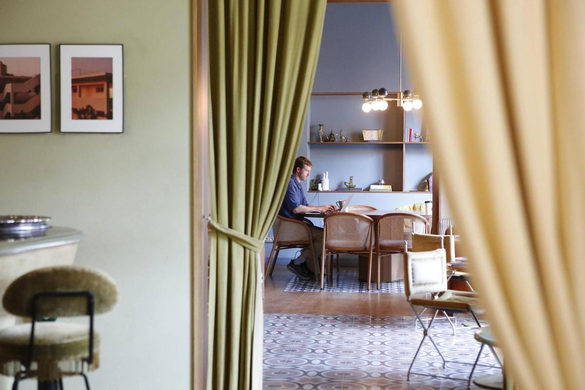 Uno de los espacios de trabajo