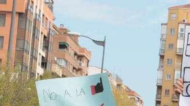 Manifestación estudiantil.