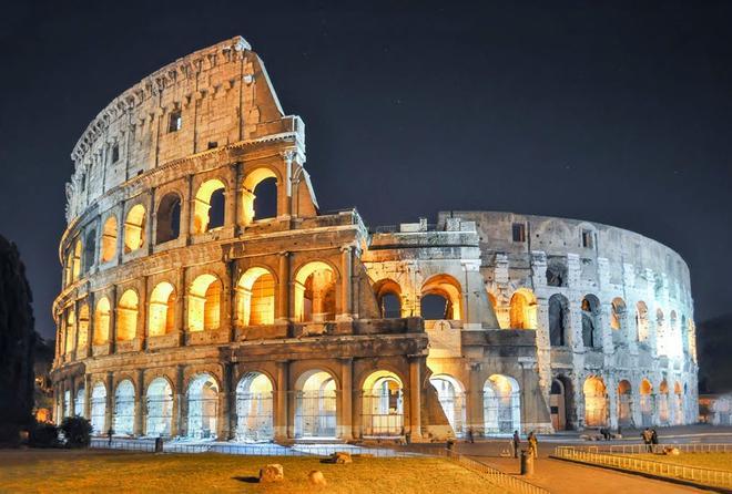 Coliseo de Roma, Italia