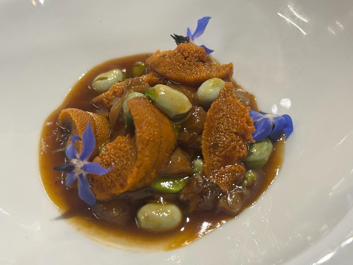 Erizos con manitas de cerdo