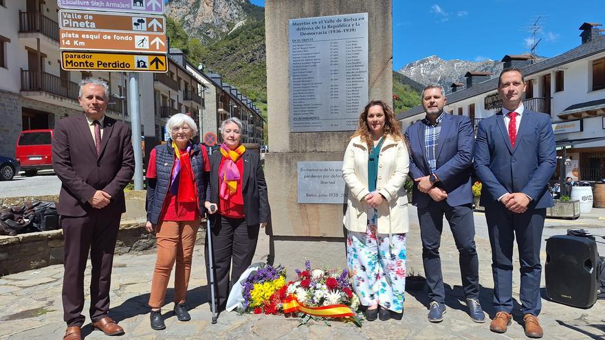 El Gobierno central apuesta por incluir a Bielsa en el inventario estatal de Lugares de Memoria Democrática