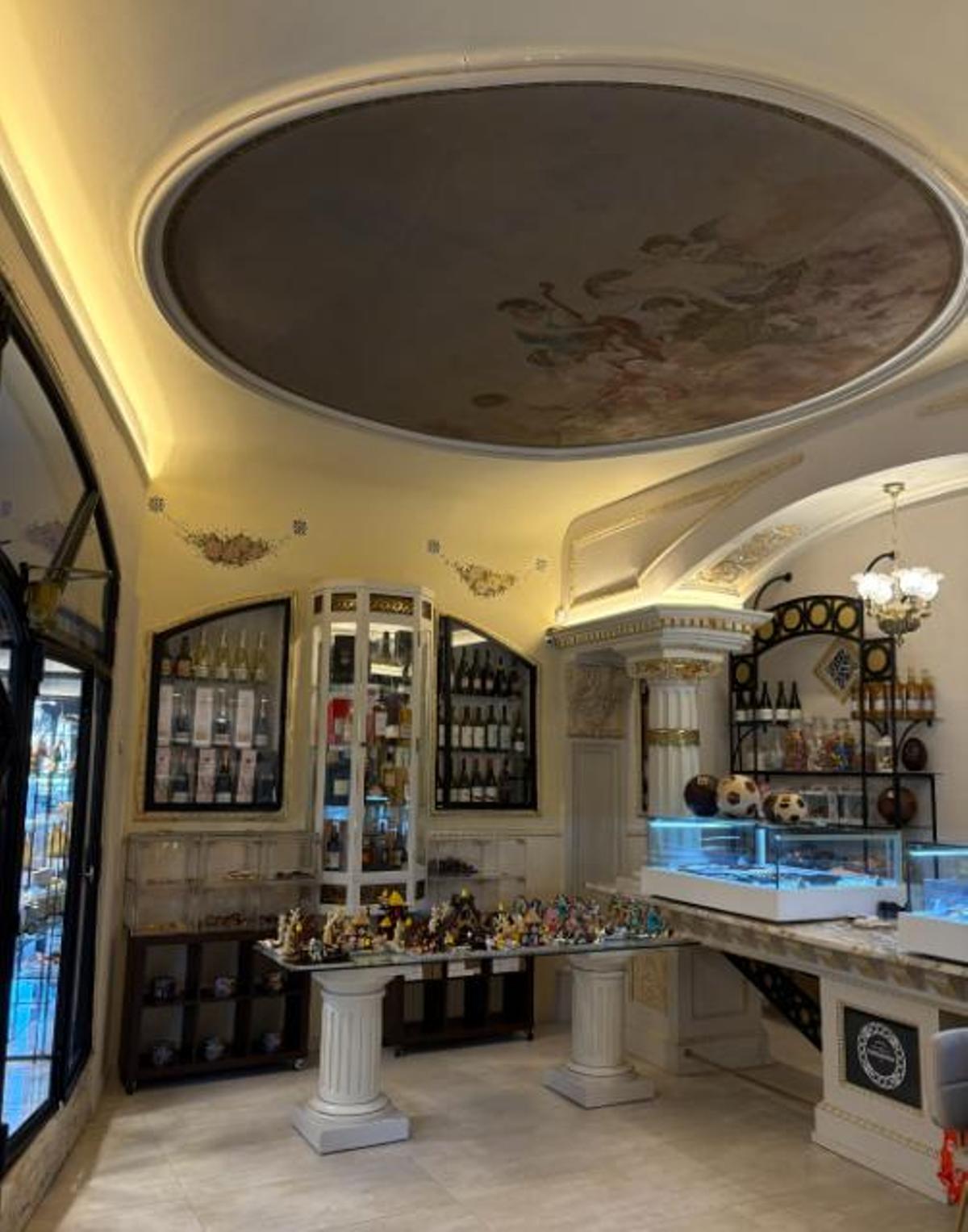 L'interior de la pastisseria Targarona es conserva des del 1929