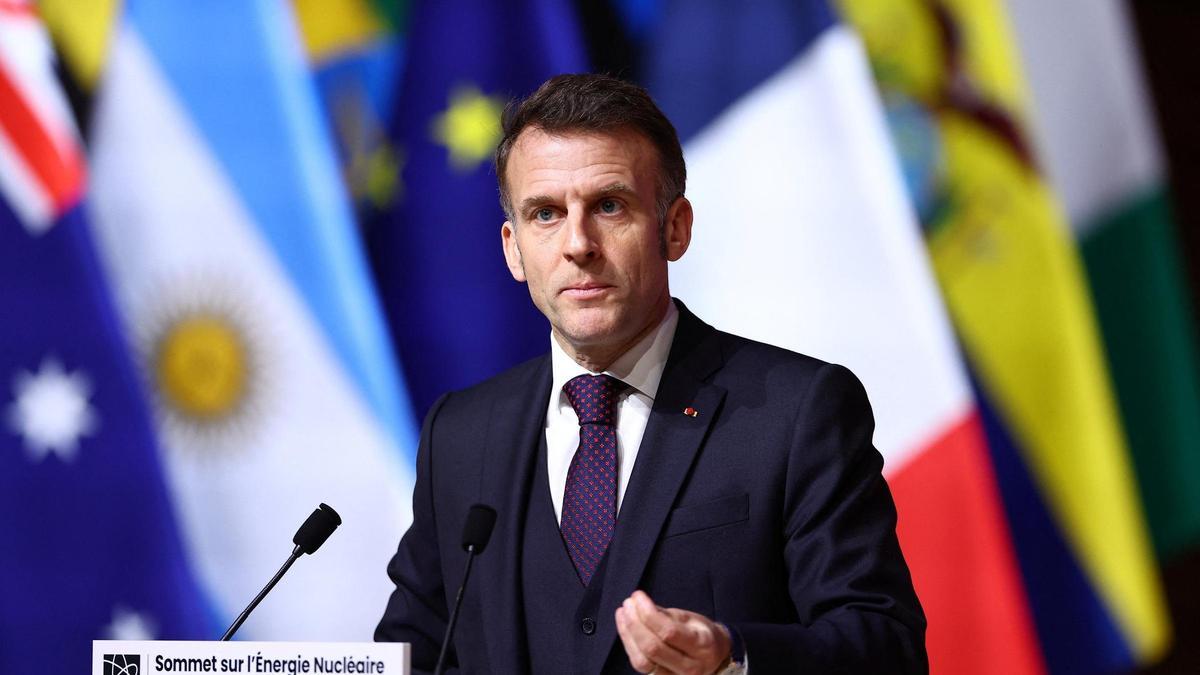 Macron apuesta por la energía nuclear como respuesta a la inestabilidad internacional frente a la dependencia de los hidrocarburos