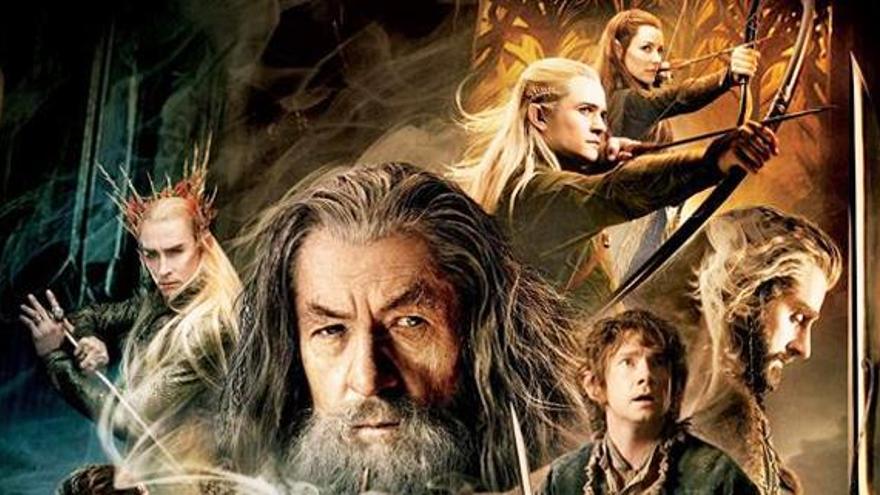 El cartel de la primera entrega de &#039;El Hobbit&#039;.