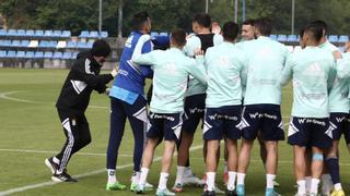 Pasillo a Cervera y alivio en El Requexón: el entrenamiento del Oviedo