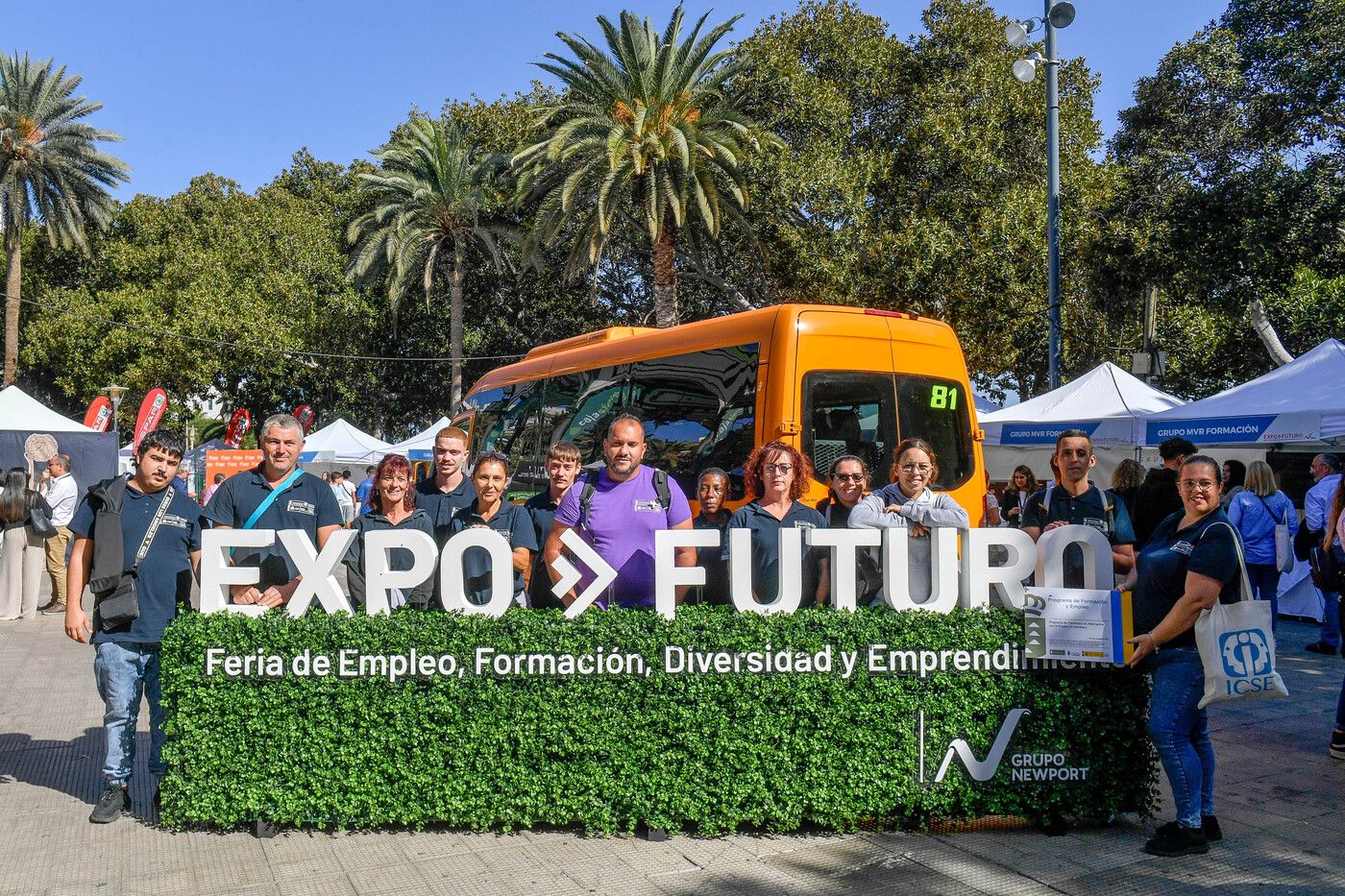 Feria de empleo y formación  Expofuturo Grupo Newport