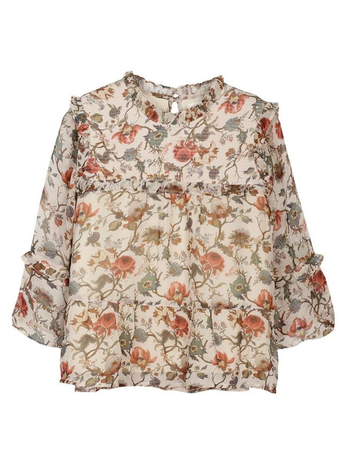 Blusa de estampado floral, de Indi & Cold