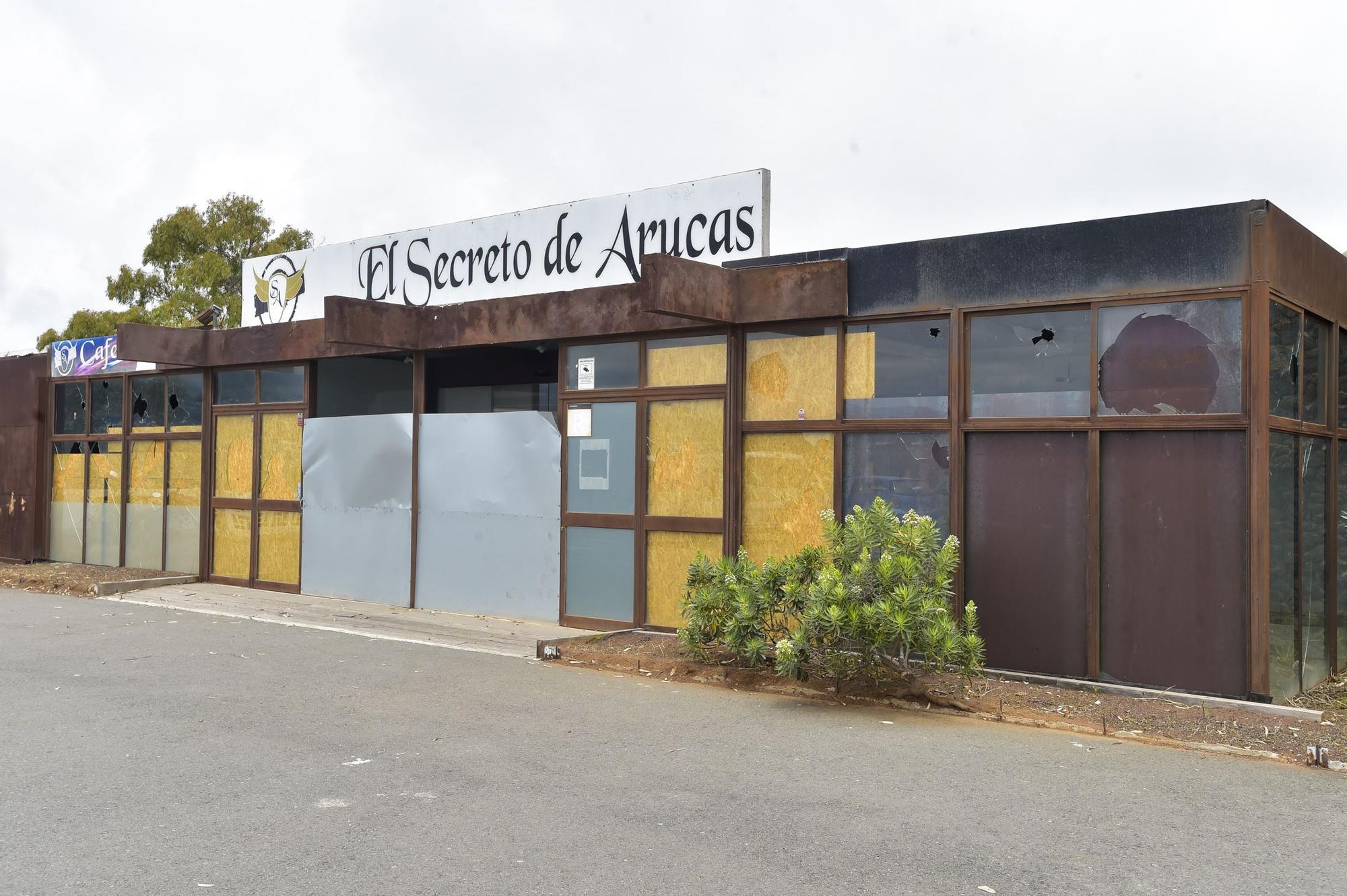 Presentación de las obras para la reapertura del mirador de la Montaña de Arucas