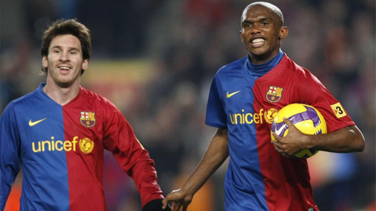 Messi y Eto'o se volverán a encontrar en un terreno de juego