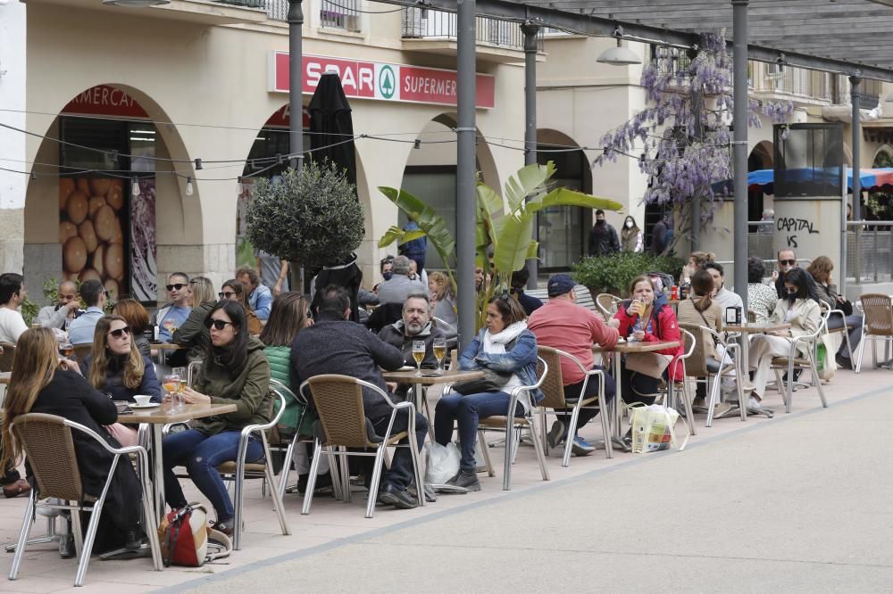 Platja d'Aro i Sant Feliu s'omplen de visitants per Pasqua