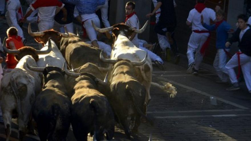 Los Miura se marcan el encierro más rápido de la historia