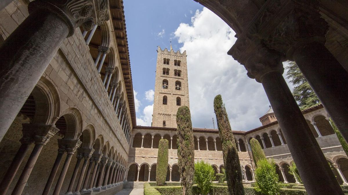 Lugar de sepultura de los condes de Barcelona y Besalú
