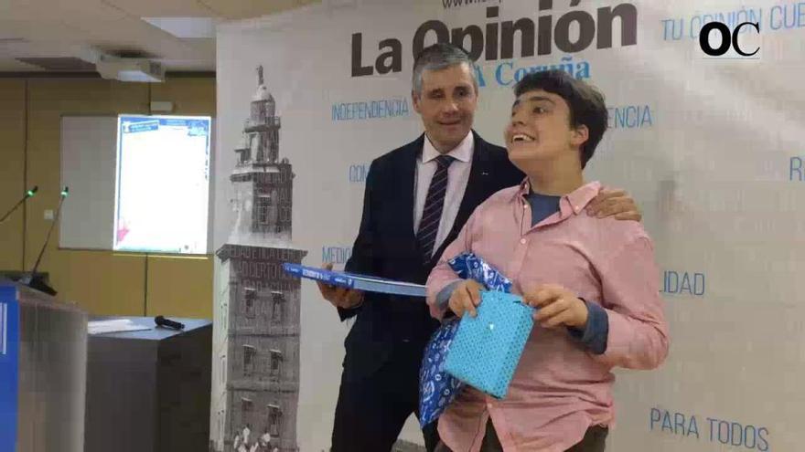 Entrega de premios del concurso 'Escolas 110% Branquiazuis'