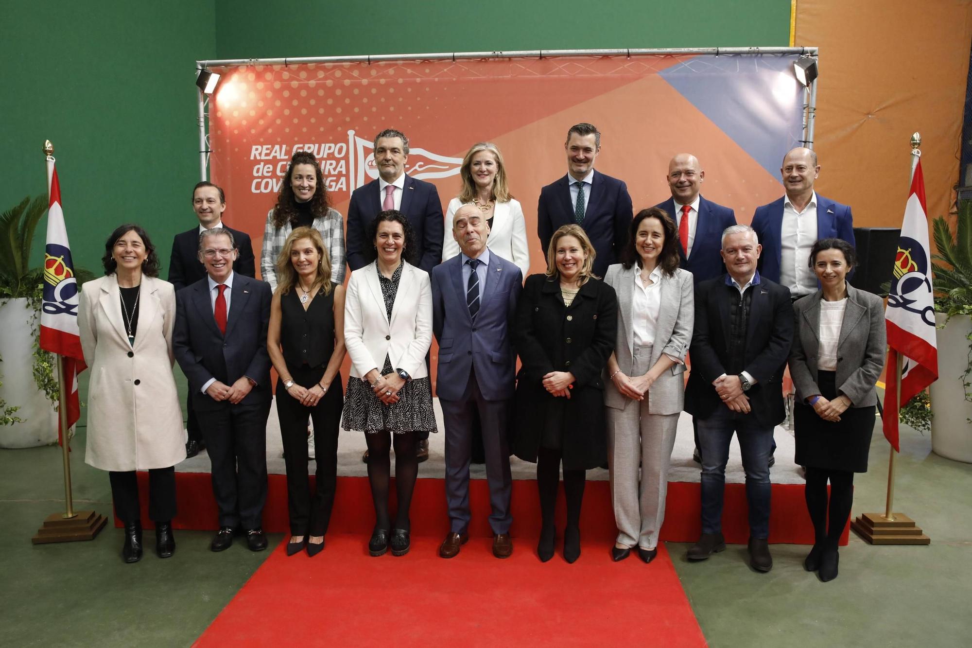 EN IMÁGENES: Joaquín Miranda toma posesión como presidente del Grupo Covadonga