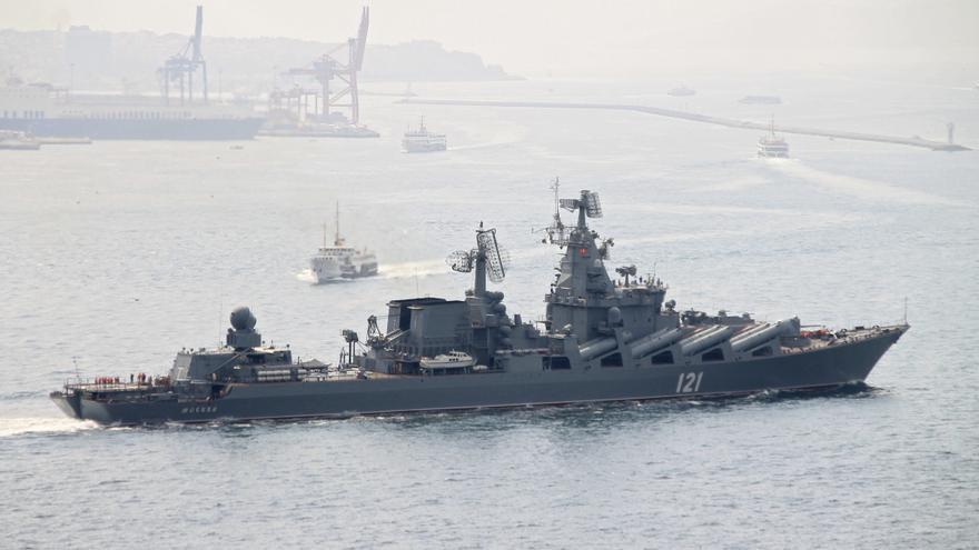 Imagen de archivo del buque 'Moskva'.