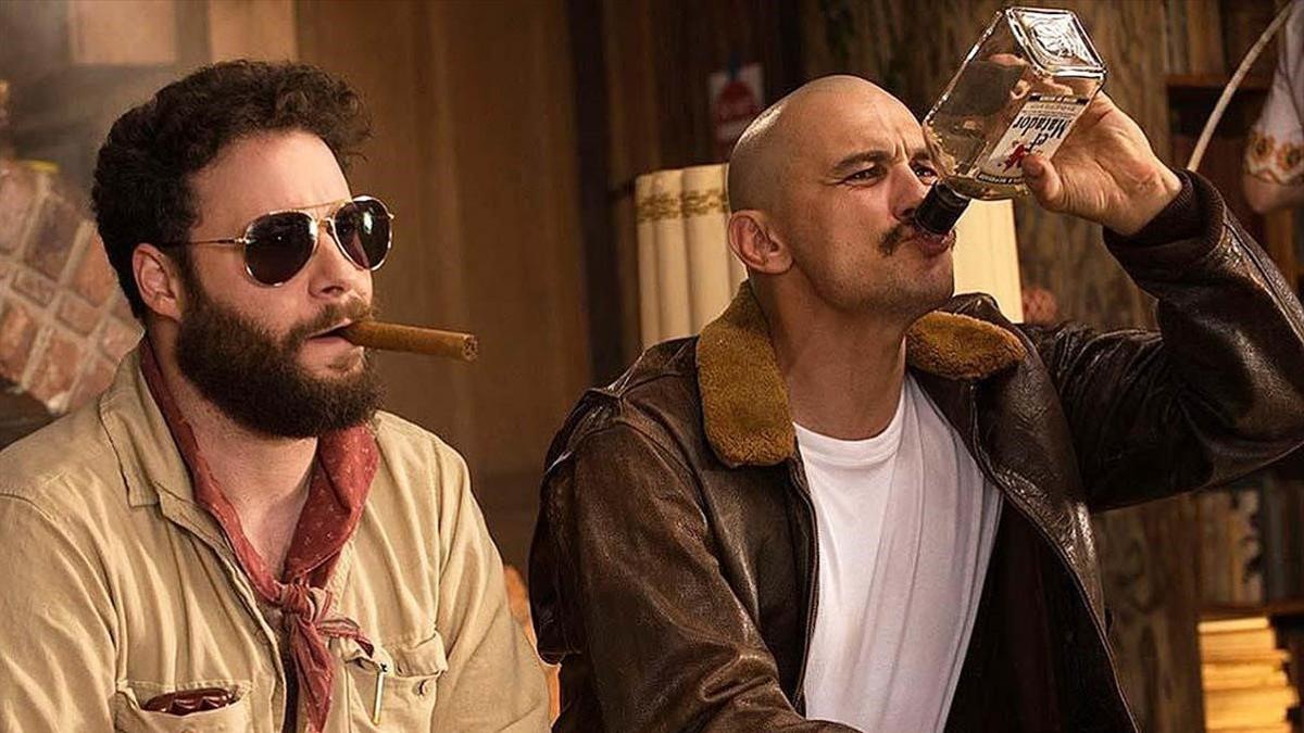 Seth Rogen y James Franco, en un fotograma de 'Zeroville'