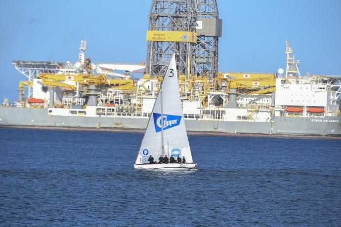 21-09-19 DEPORTES. BAHIA DEL PUERTO. LAS PALMAS DE GRAN CANARIA. Vela latina. Desempate Guanche-Tomás Morales por el título del Campeonato. Fotos: Juan Castro.  | 21/09/2019 | Fotógrafo: Juan Carlos Castro