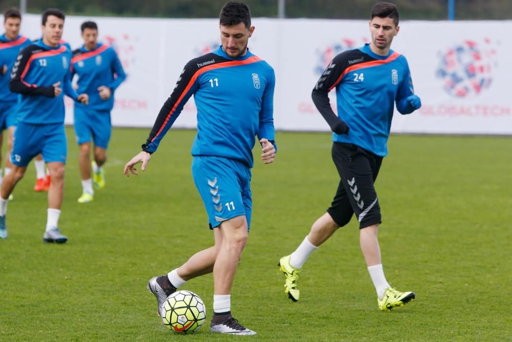 Entrenamiento del Real Oviedo