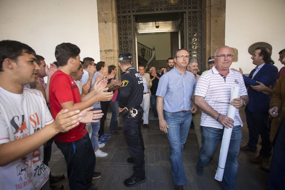 Bronca taurina en el pleno de Castelló