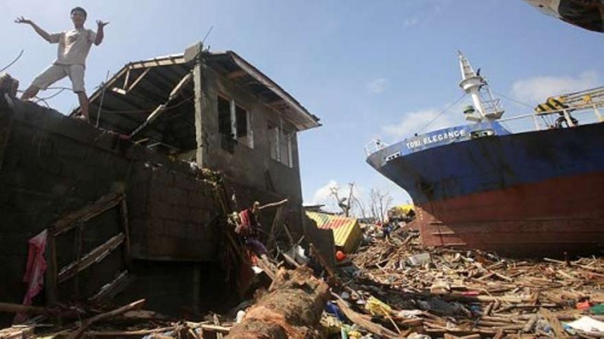 El tifón Yolanda deja miles de muertos en Filipinas