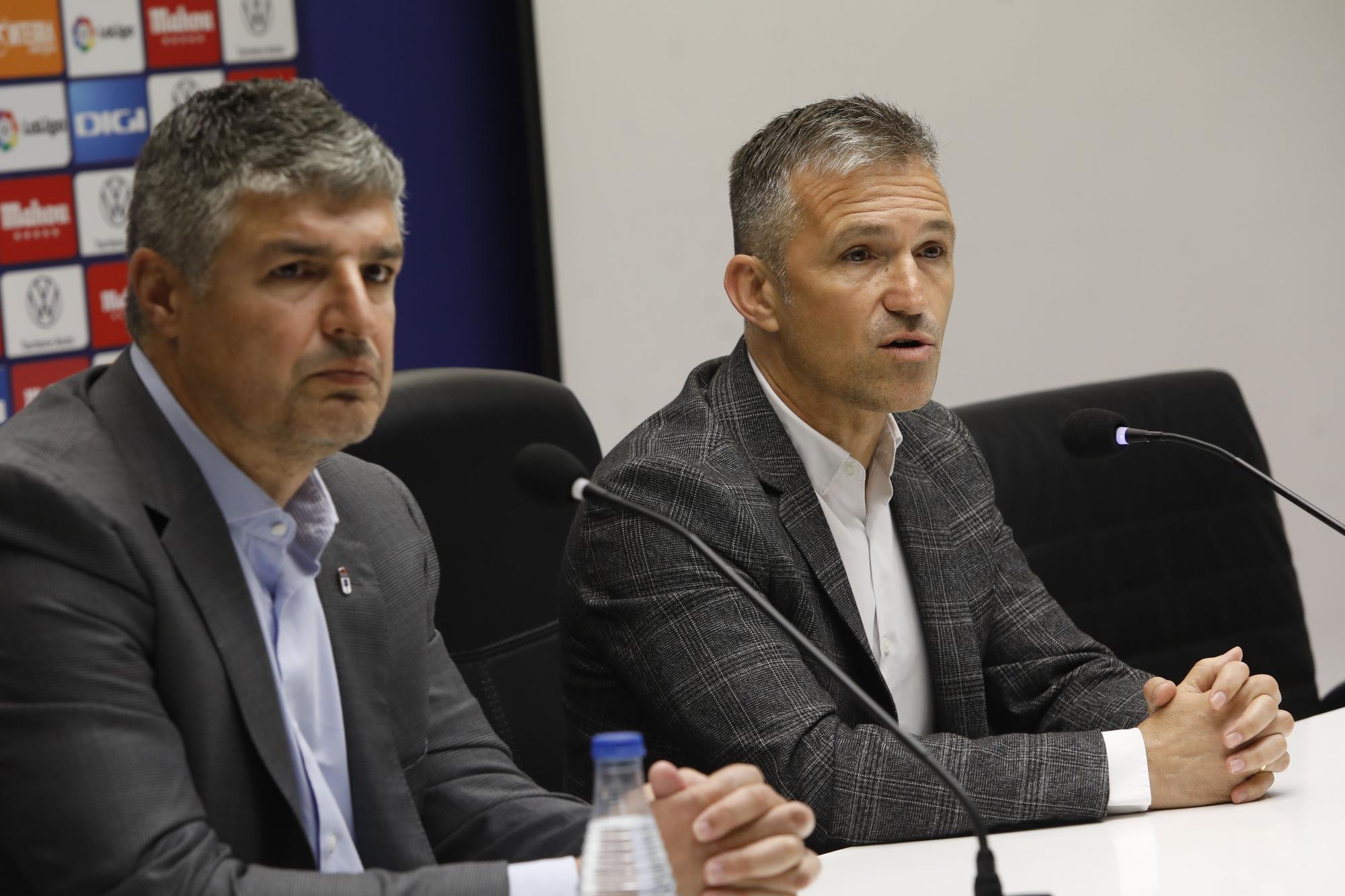 EN IMÁGENES: Presentación de Tito Blanco como nuevo director deportivo del Real Oviedo