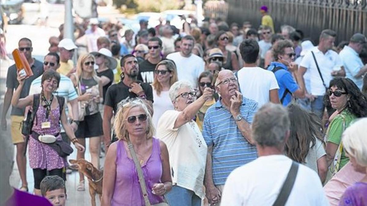 Los turistas extranjeros gastaron 6.567 millones hasta febrero, un 8% más