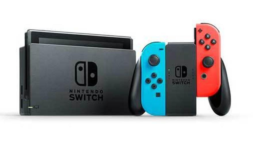 La consola Nintendo Switch.