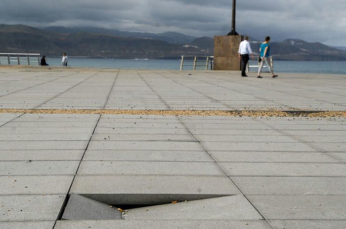 MAL ESTADO DE LA PLAZA DE LA PUNTILLA