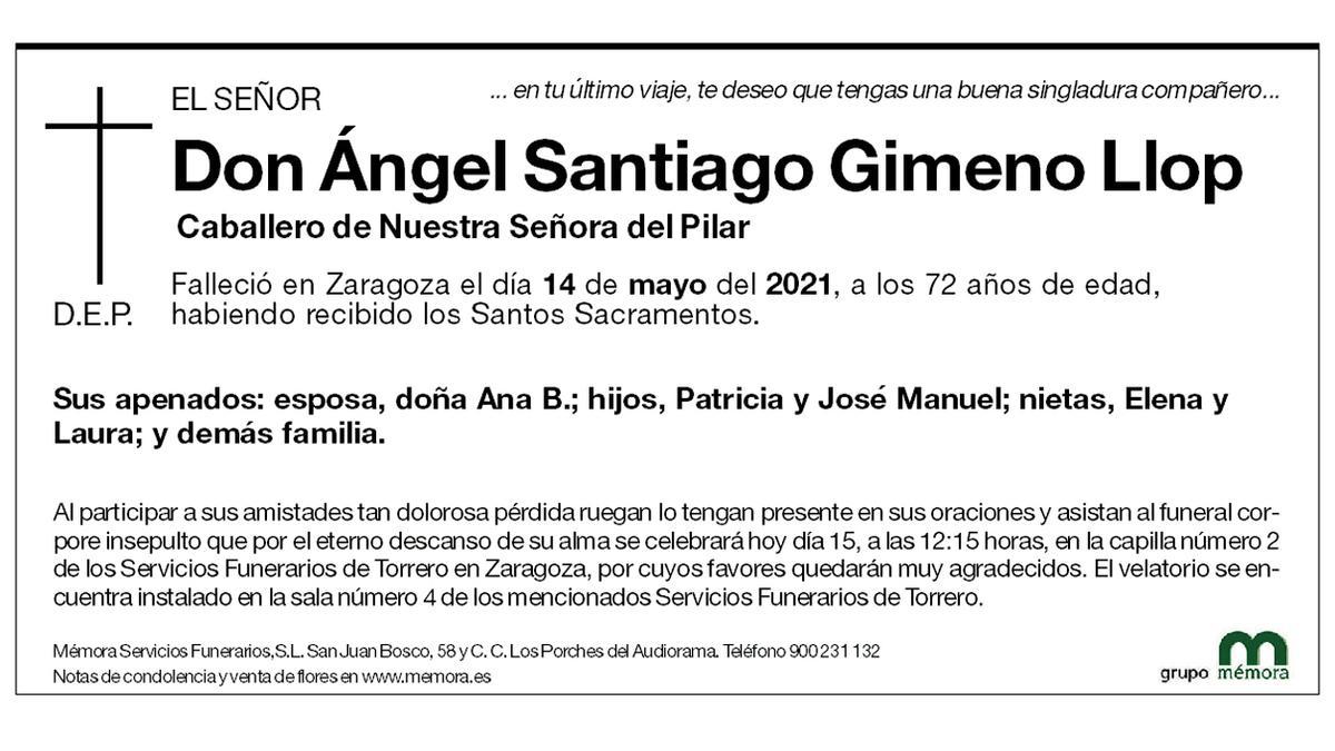 Ángel Santiago Gimeno Llop