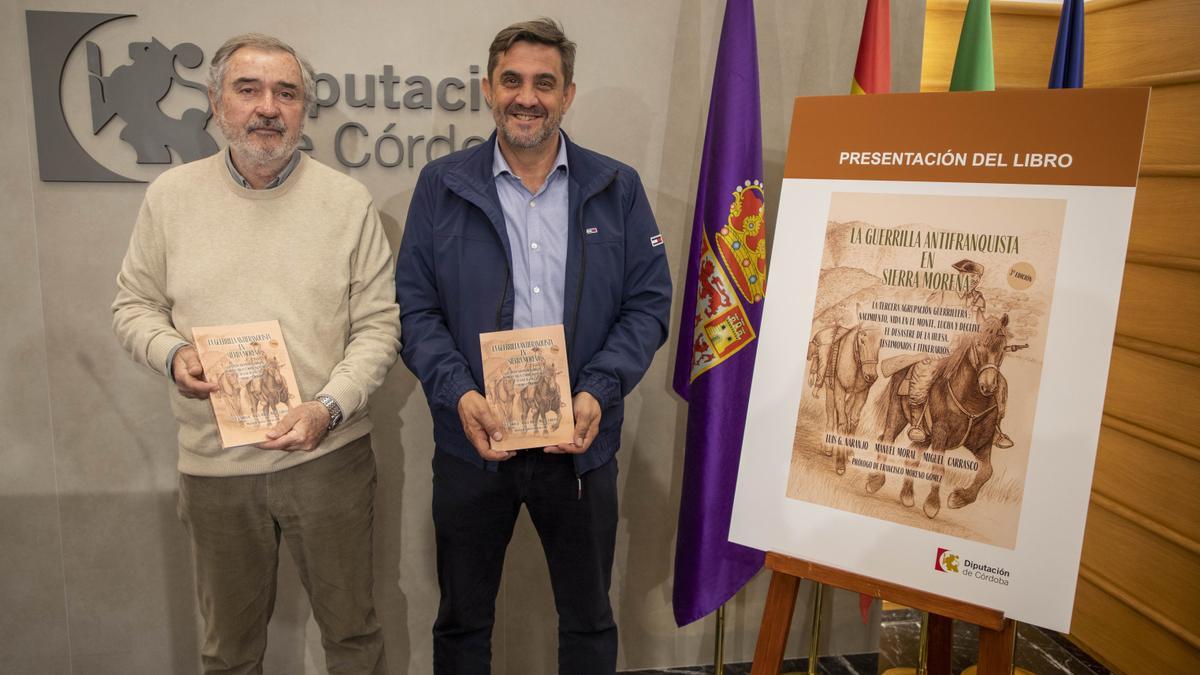 Presentación del libro &#039;La guerrilla antifranquista en Sierra Morena&#039; en la Diputación