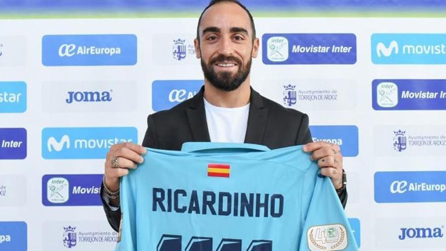 Ricardinho, en una imagen de archivo cuando fichó por el Movistar Inter