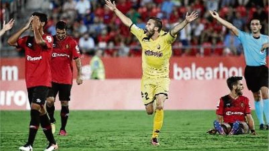 La poca punteria del Mallorca contra el Girona més golejat