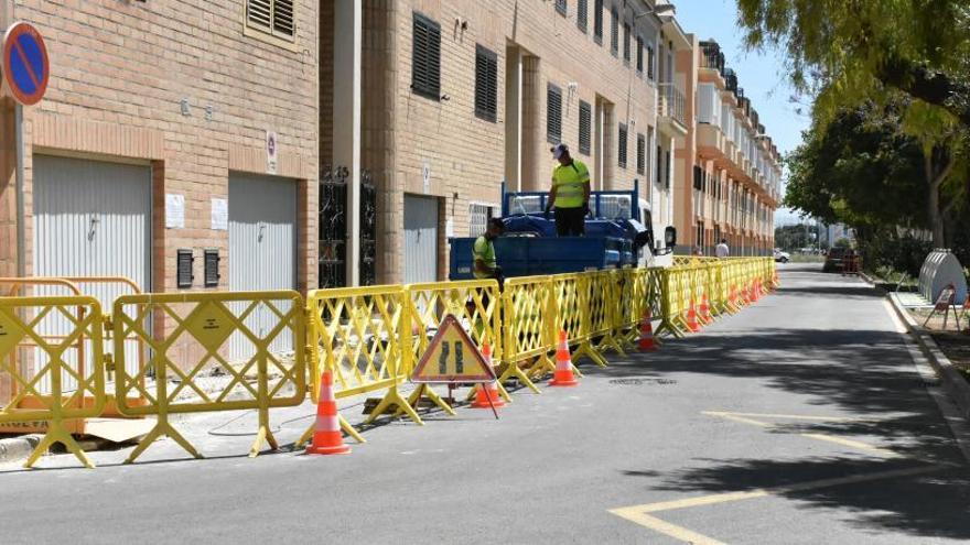 Alfafar inicia la mejora de las instalaciones de agua potable en la C/ Veleta