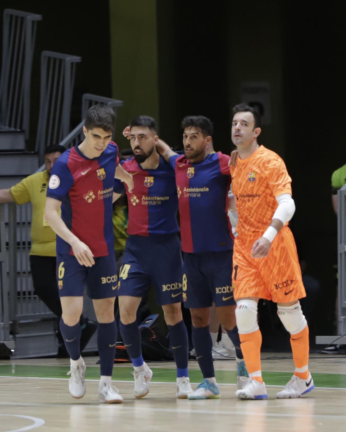 El Barça gana en Jaén y podrá jugar el tercer y último partido en el Palau