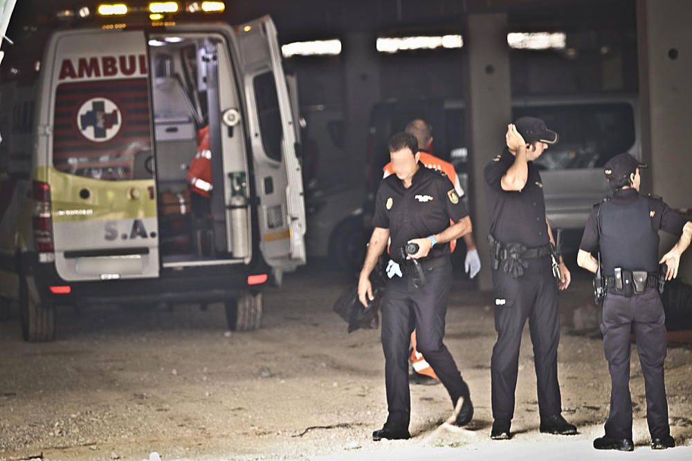 Un muerto en un accidente laboral en Alcoy