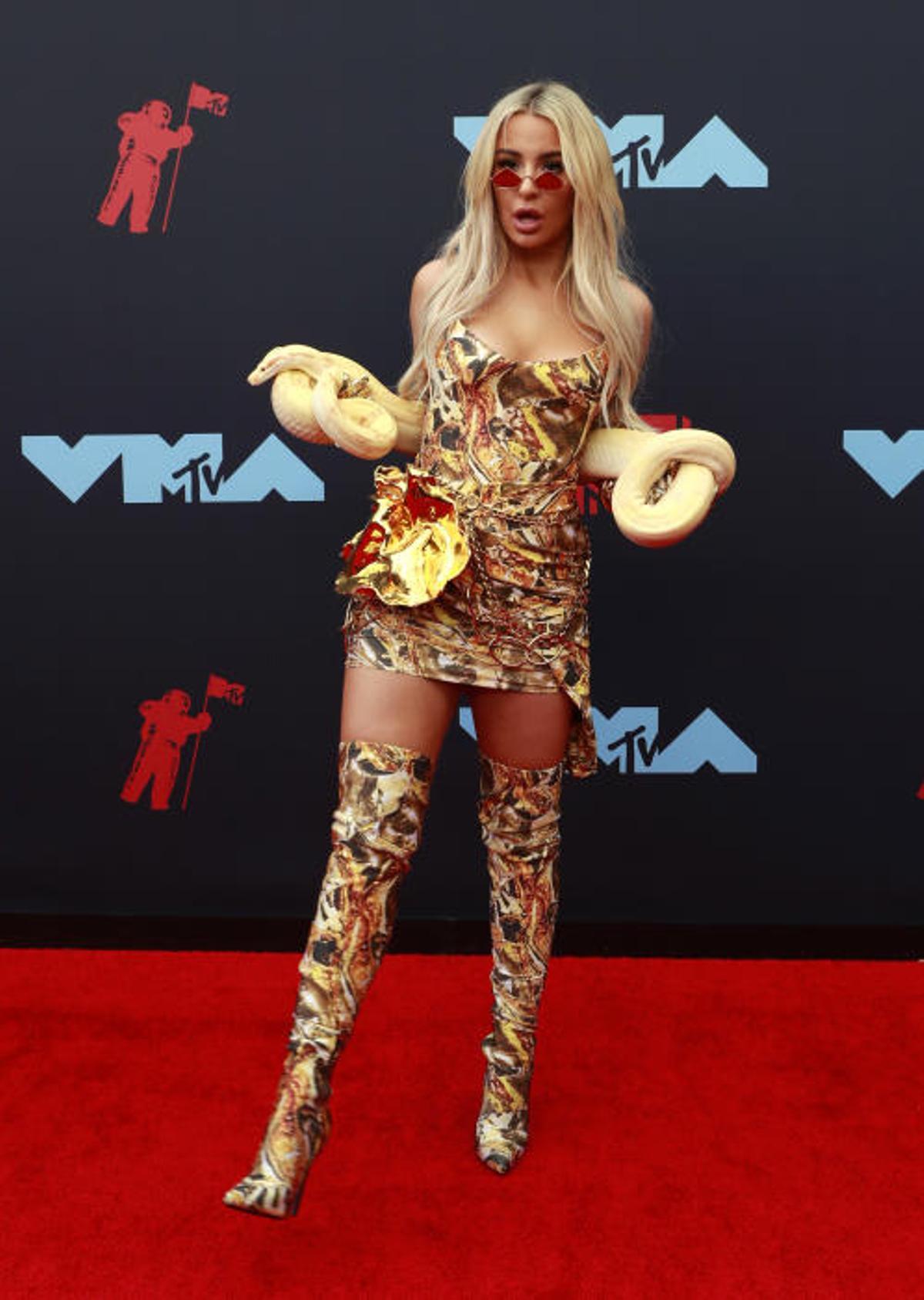 Tana Mongeau, en los MTV Video Music Awards 2019
