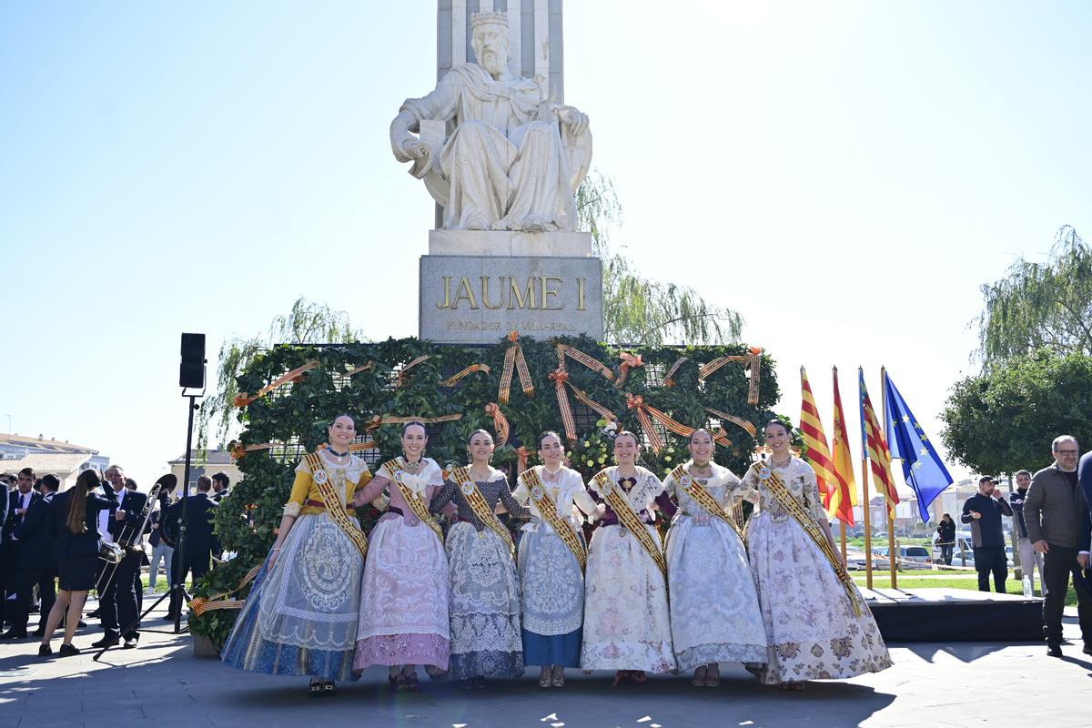 Galeria de fotos de l'homenatge a Jaume I en les festes fundacionals de Vila-real