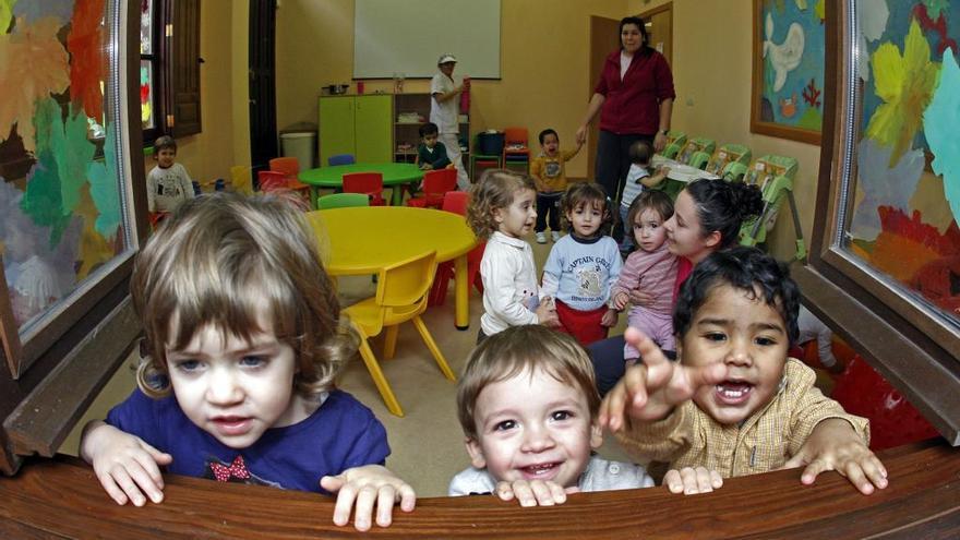 Alumnos de las escuelas infantiles. // FdV