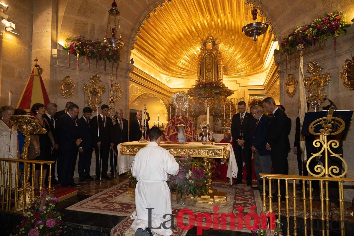 Procesión de exaltación de la Vera Cruz en Caravaca