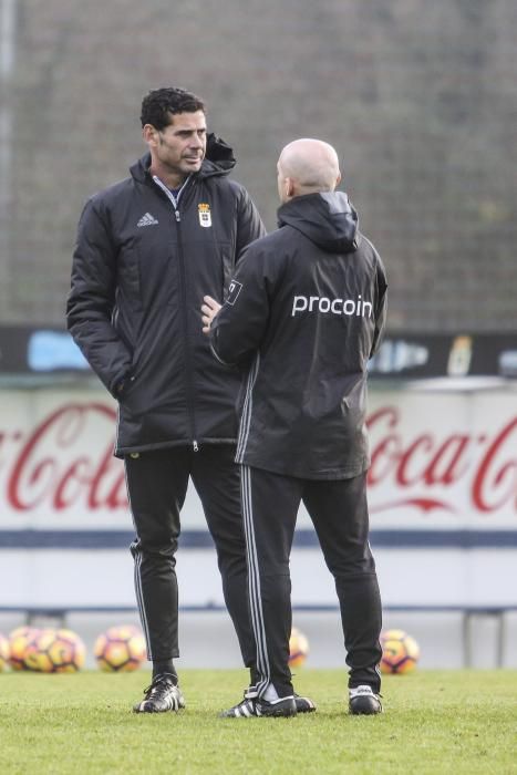 Entrenamiento del Real Oviedo