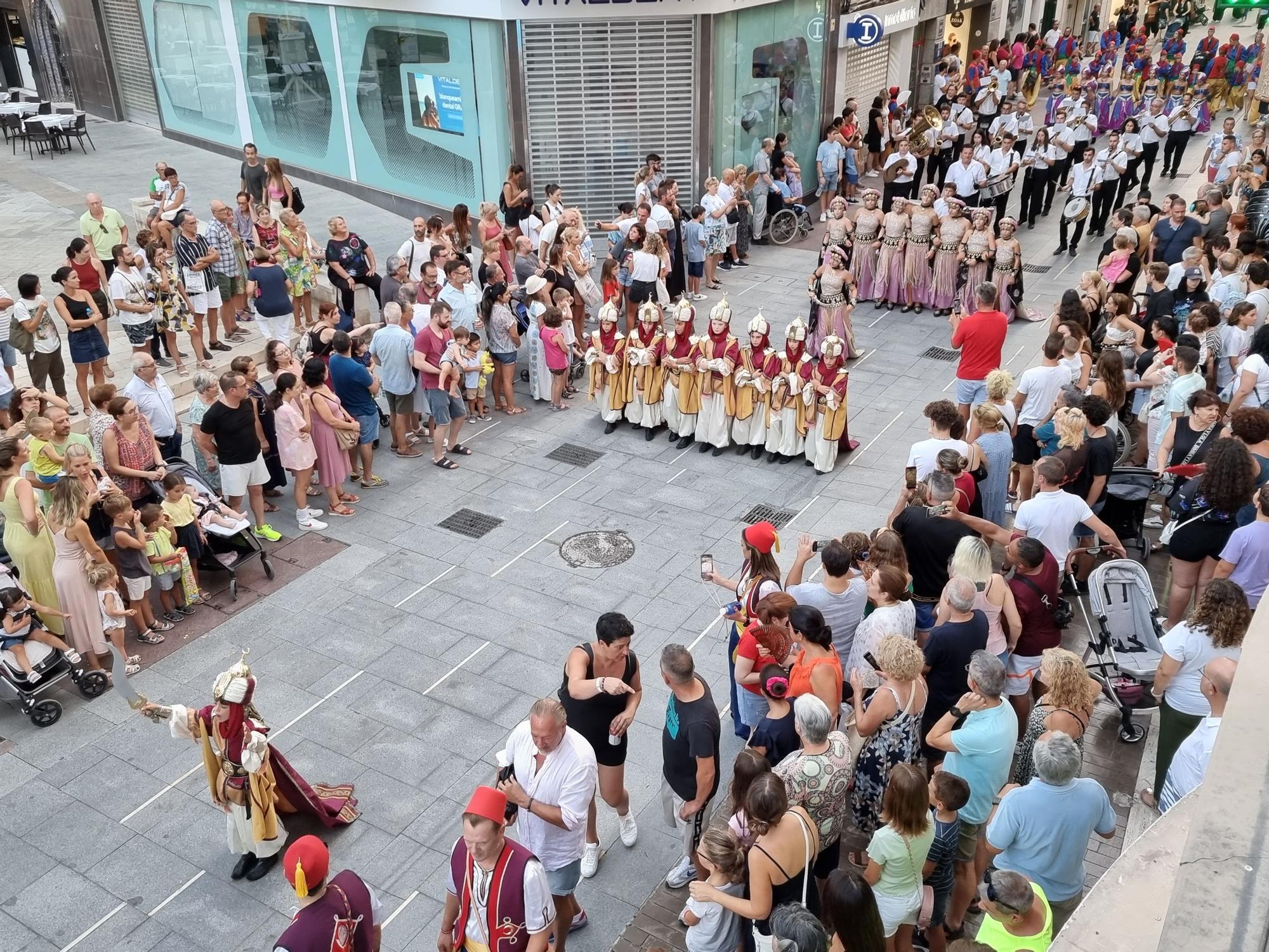 Un momento del desfile infantil.