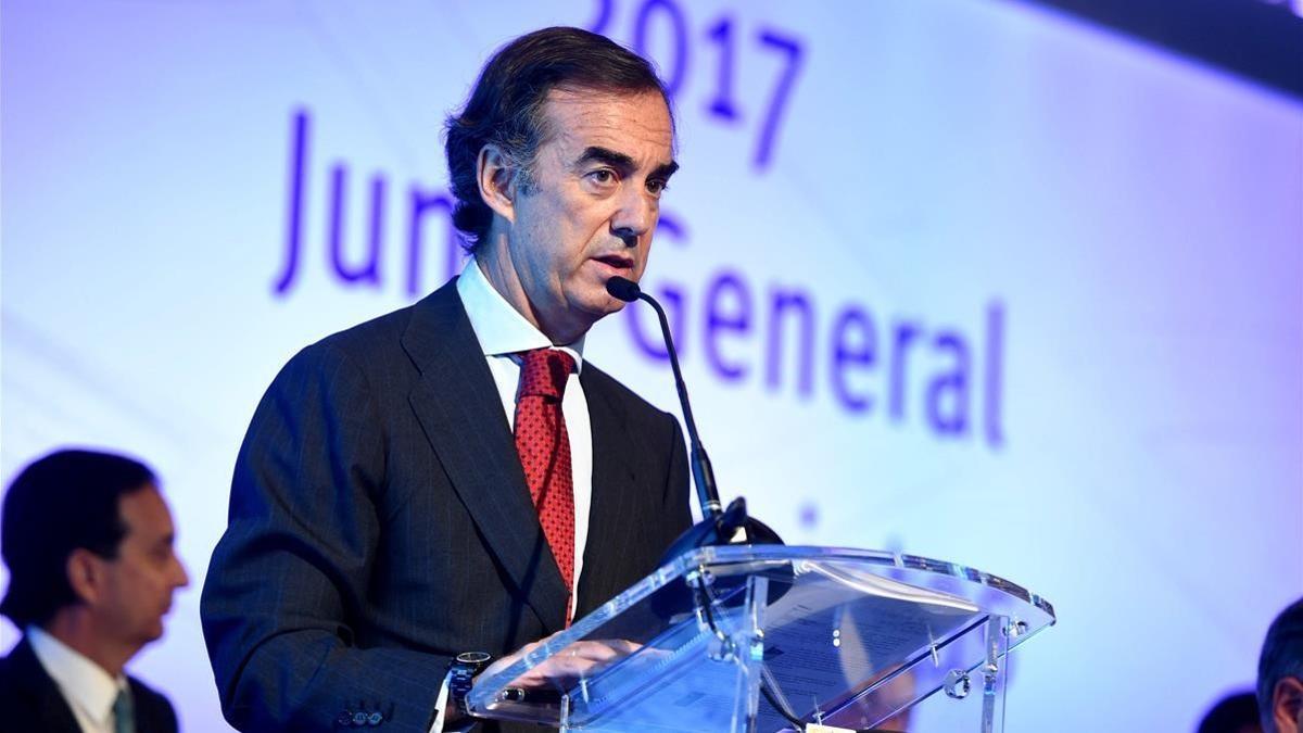Juan Villar Mir de Fuentes, el pasado mayo, en Madrid.