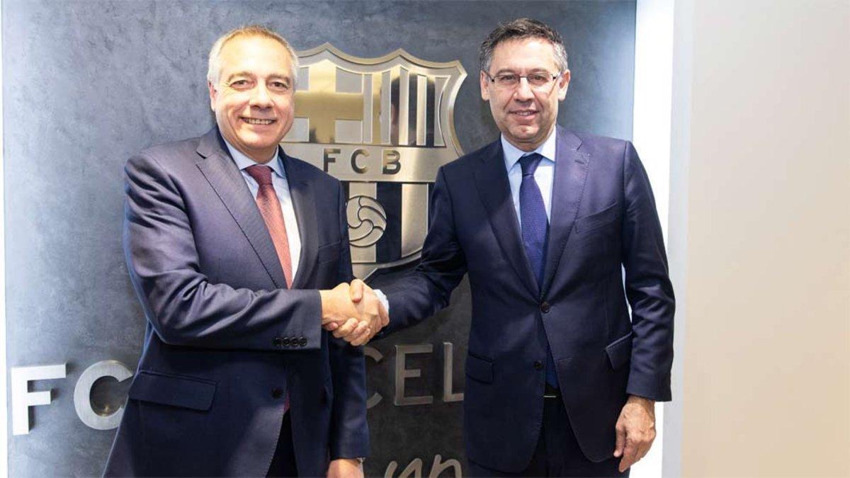 Pere Navarro y Josep Maria Bartomeu