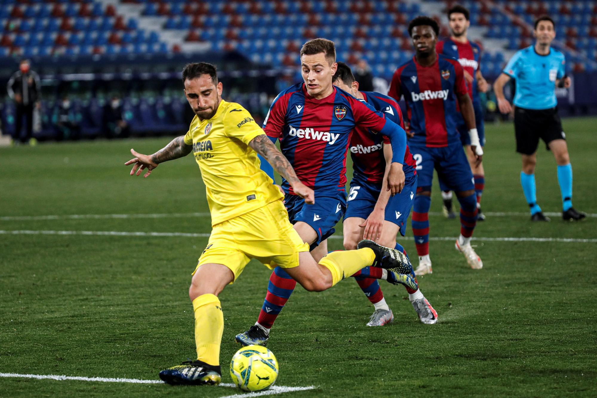 Las mejores imágenes del Levante-Villarreal