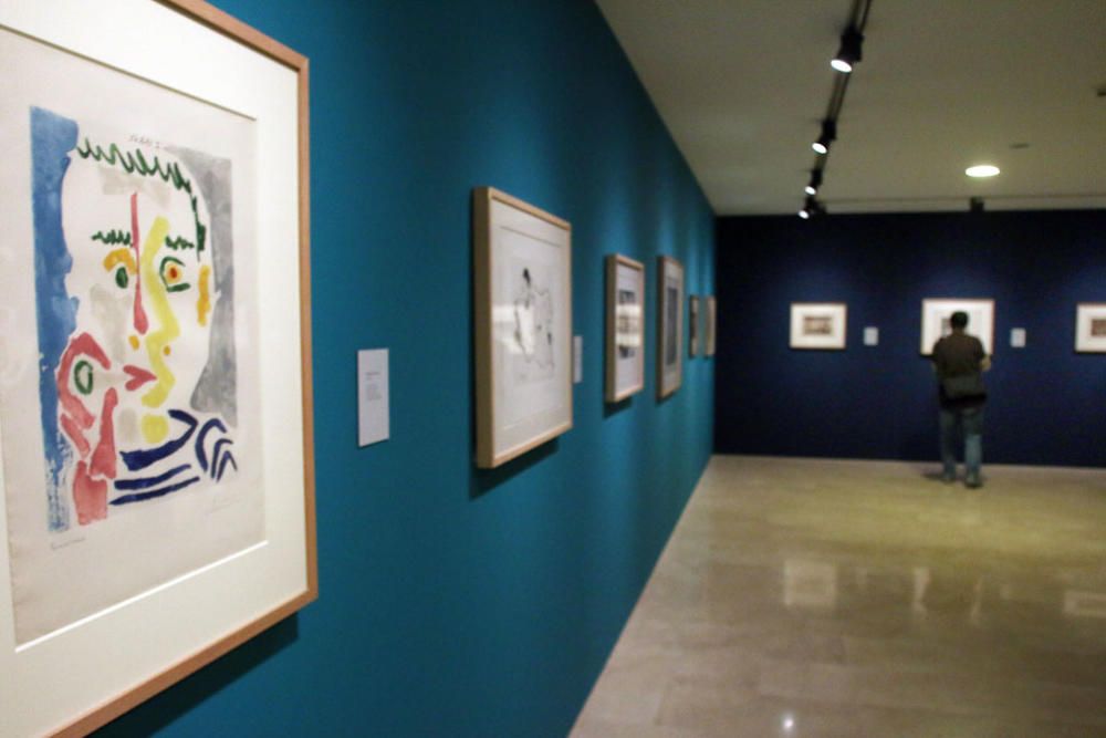 Las dos salas de exposiciones de la Fundación Picasso en Plaza de la Merced acogen hasta el próximo 3 de febrero, dentro de su XXXI Octubre Picassiano, la exposición 'Picasso, el pintor de grabados